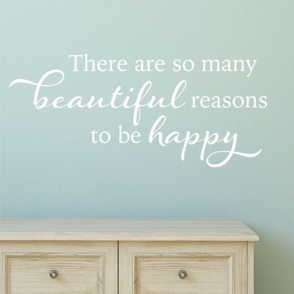 So Many Beautiful Reasons Wall Quotes­™ Decal