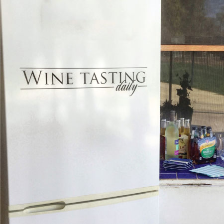 Wine Tasting Daily Wall Quotes™ Decal