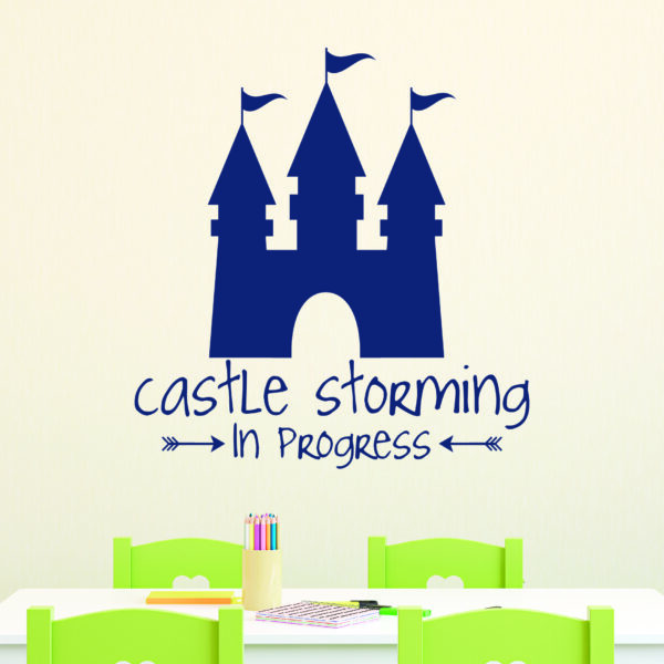 Castle Storming Wall Quotes™ Decal