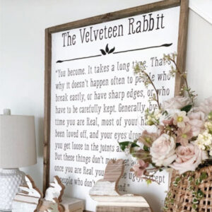 Velveteen Rabbit Wall Quotes™ Decal