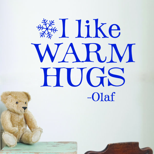 Warm Hugs Wall Quotes™ Decal