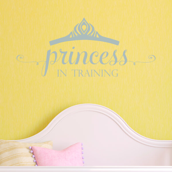 Princess In Training Wall Quotes™ Decal