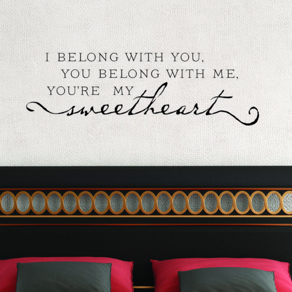 You're My Sweetheart Wall Quotes™ Decal