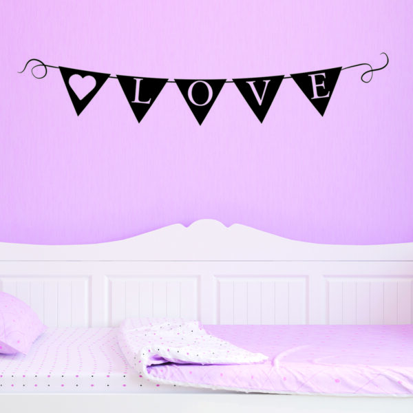 Love Bunting Wall Quotes™ Decal