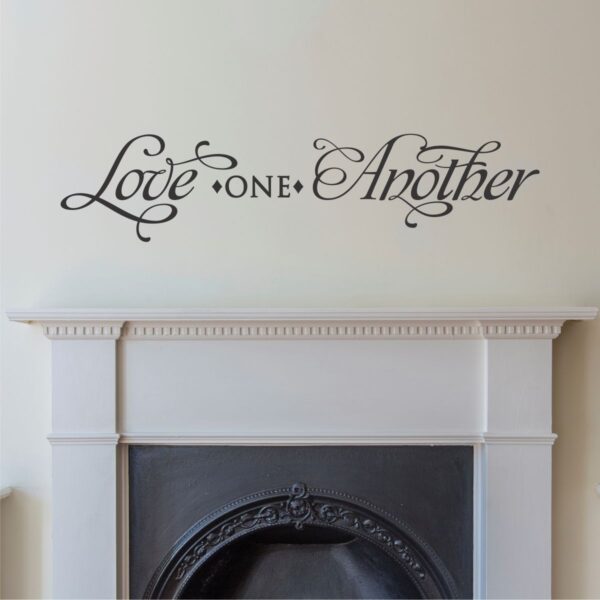 Love One Another Scripty Wall Quotes™ Decal