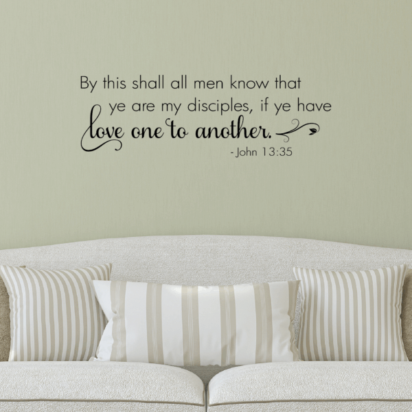 Ye Are My Disciples Wall Quotes™ Decal