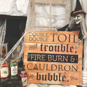 Toil and Trouble Wall Quotes™ Decal