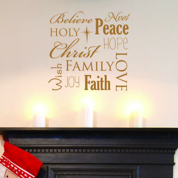 Spirit of Christmas Subway Art Wall Quotes™ Decal