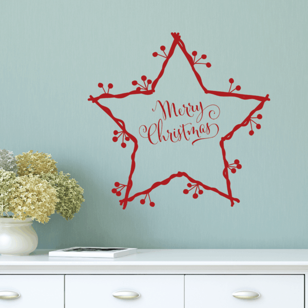 Star Wreath Wall Quotes™ Decal