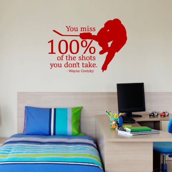 Classic Shots You Don't Take Wall Quotes™ Decal