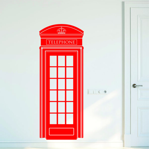 Telephone Booth Wall Quotes™ Wall Art Decal
