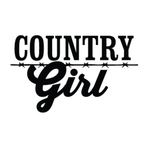 Country Girl Wall Quotes™ Decal