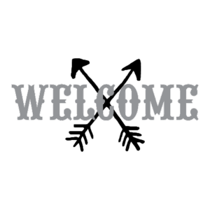 Western Welcome Wall Quotes™ Decal