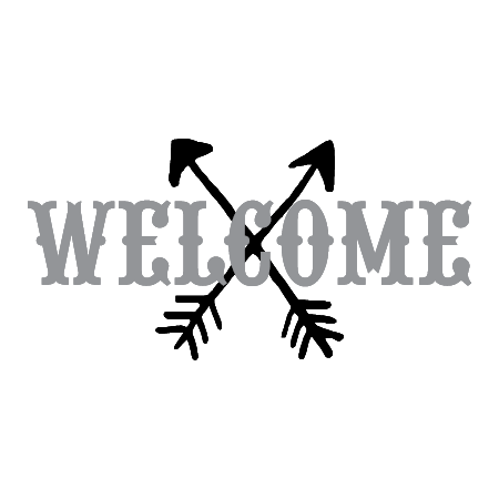Western Welcome Wall Quotes™ Decal