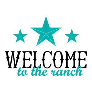 Welcome To The Ranch Wall Quotes™ Decal