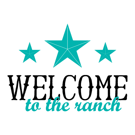 Welcome To The Ranch Wall Quotes™ Decal