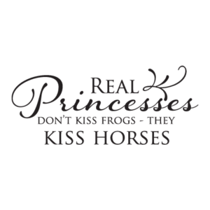 Real Princesses Wall Quotes™ Decal