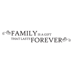 A Gift That Lasts Forever Wall Quotes™ Decal