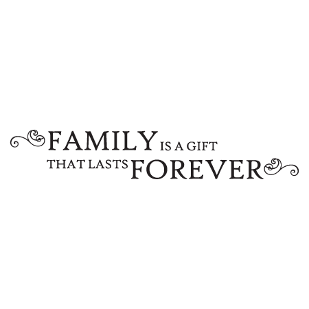 A Gift That Lasts Forever Wall Quotes™ Decal