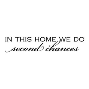 Second Chances Wall Quotes™ Decal