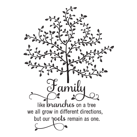 Family Tree Wall Quotes™ Decal