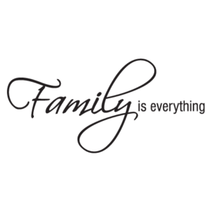 Family is Everything Wall Quotes™ Decal