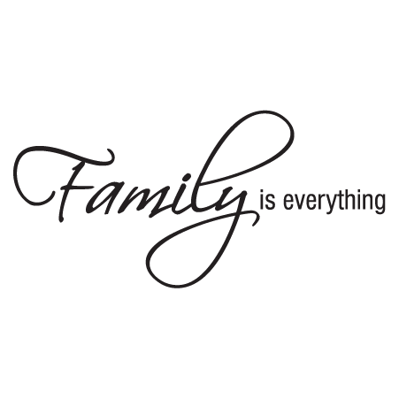 Family is Everything Wall Quotes™ Decal