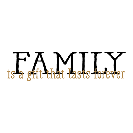 Family Is A Gift Wall Quotes™ Decal