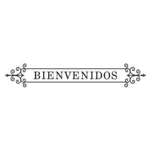 Bienvenidos Elegant Frame Wall Quotes™ Decal