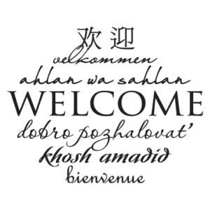 International Welcome Wall Quotes™ Decal