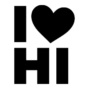I Love Hawaii Wall Quotes™ Decal