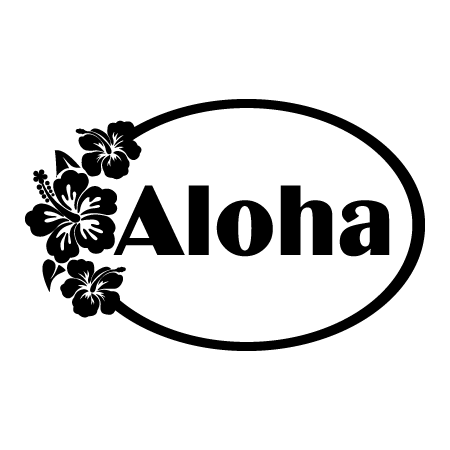 Aloha Framel Wall Quotes™ Decal