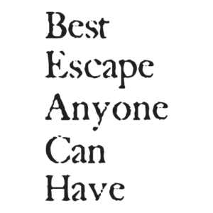 The Beach Is The Best Escape Wall Quotes™ Decal