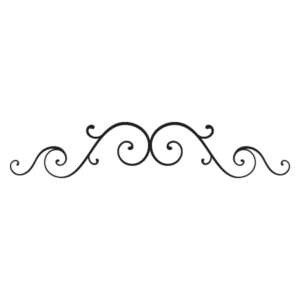 Vanessa Scroll Headboard Wall Quotes™ Wall Art Decal