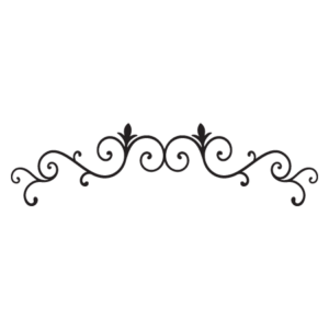 Corinna Scroll Headboard Wall Quotes