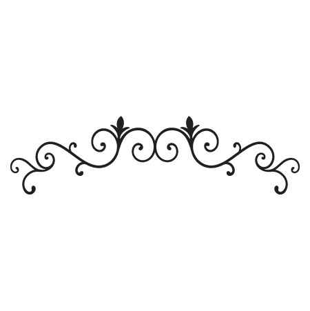 Corinna Scroll Headboard Wall Quotes
