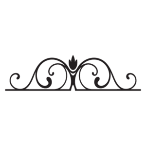 Courtney Scroll Headboard Wall Quotes™ Wall Art Decal