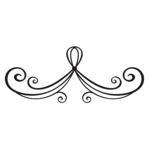 Calliope Scroll Headboard Wall Quotes™ Wall Art Decal