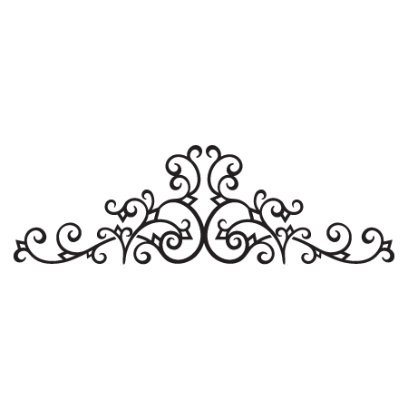 Agnes Floral Headboard Wall Quotes™ Wall Art Decal