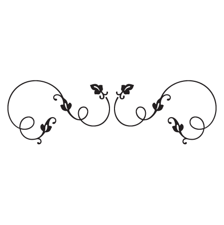 Abigail Floral Headboard Wall Quotes™ Wall Art Decal