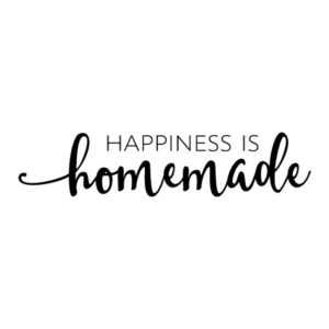 Homemade Happiness Wall Quotes™ Decal