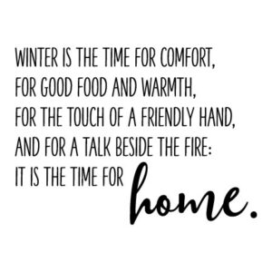 It Is The Time For Home Wall Quotes™ Decal