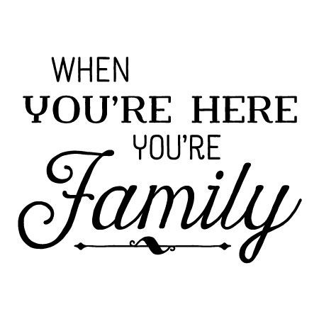 You're Family Wall Quotes™ Decal