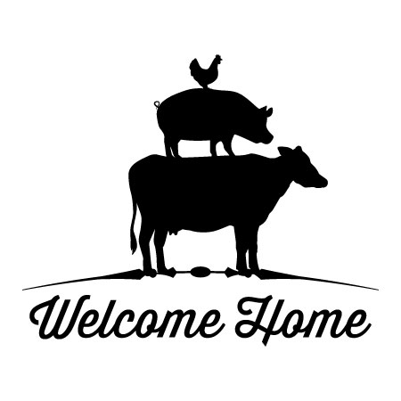 Farm Welcome Home Wall Quotes™ Decal