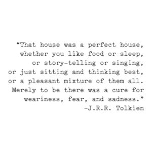 Perfect House Wall Quotes™ Decal