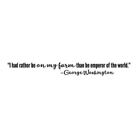Rather Be On My Farm Wall Quotes™ Decal