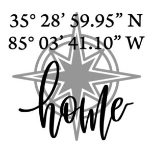 Custom Home Location Wall Quotes™ Decal
