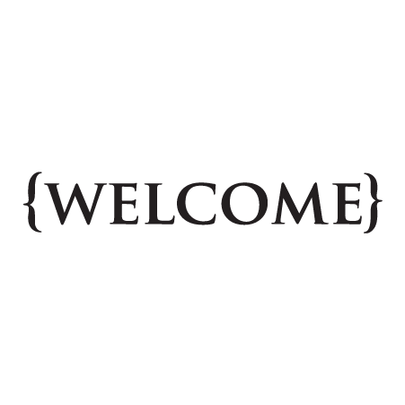 Type-Lover's Welcome Wall Quotes™ Decal
