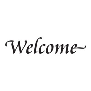 Simply Elegant Welcome Wall Quotes™ Decal