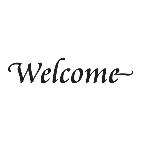 Simply Elegant Welcome Wall Quotes™ Decal